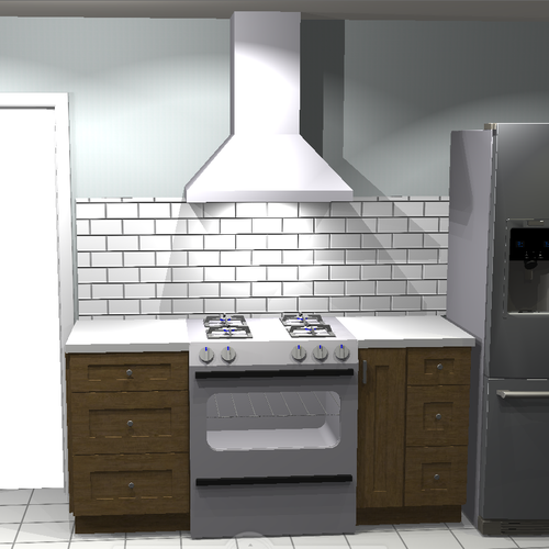 Isaac Stove Wall Persp.